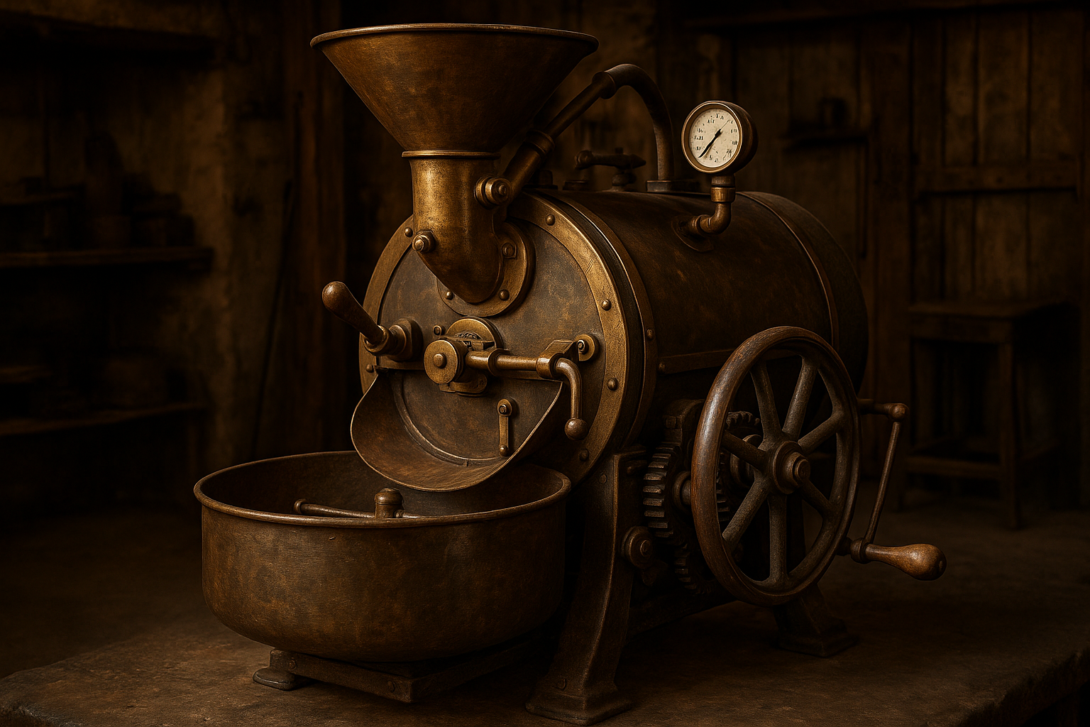 Old coffee Roaster